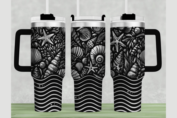 Sea Beach 40oz Tumbler Wraps Graphics Review
