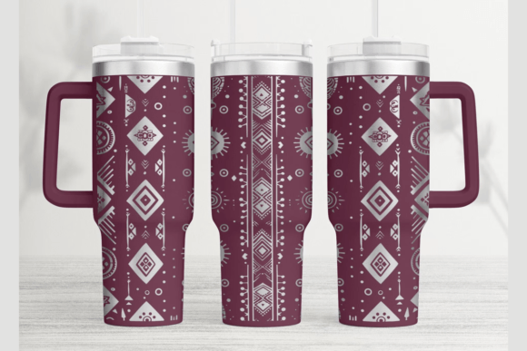 Western 40oz Laser Tumbler Wrap SVG: Graphics for Tumbler Wraps